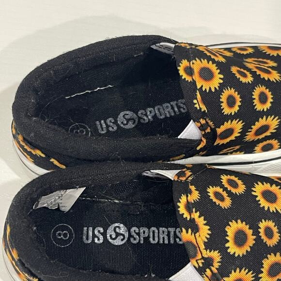 Girls Size 8 US Sports Baby Girl Shoes Sunflowers - Picture 5 of 6